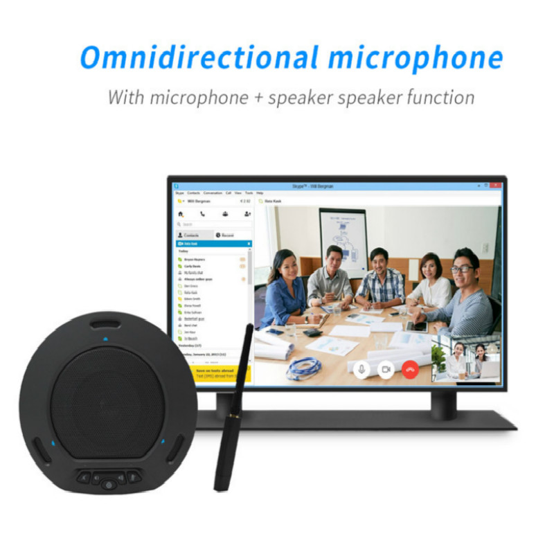 For 40 sqm USB Plug and Play omnidirectional video microphones wireless video conference microphone speaker 
For 40 sqm USB Plug and Play omnidirectional video microphones wireless video conference microphone speaker