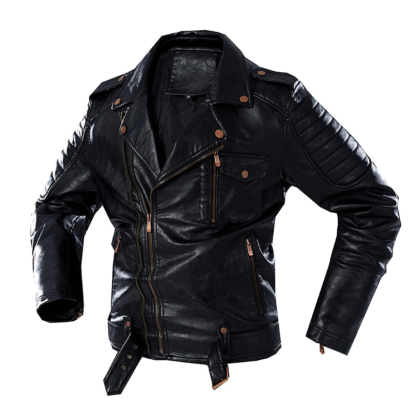 High Street Faux Leather Jacket Men Autumn Winter Fashion Fleece Turn-down Collar Parker Leather Jackets and Coats Man Outfit, Black
High Street Faux Leather Jacket Men Autumn Winter Fashion Fleece Turn-down Collar Parker Leather Jackets and Coats Man Outfit, Black