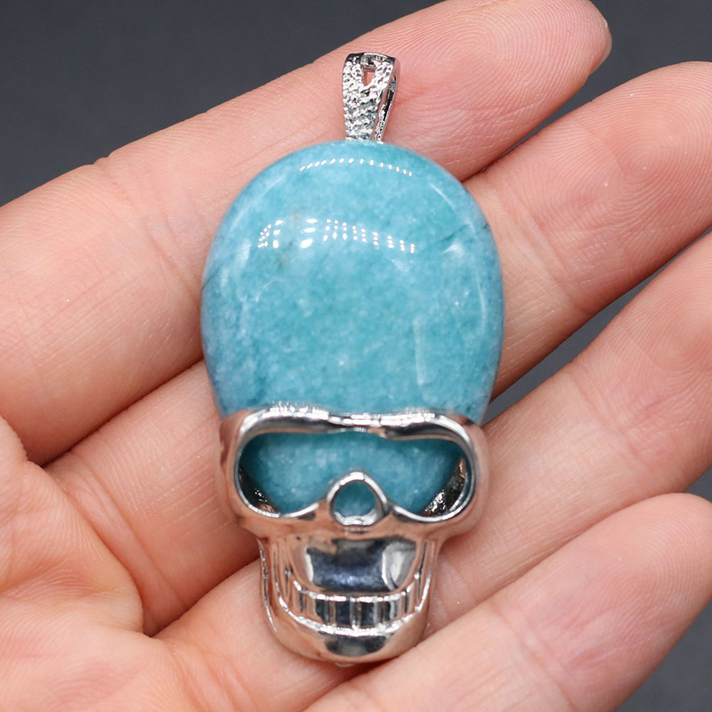 New Natural Stone Pendant Skull Red Agates Faceted Pendant Necklace for DIY Jewelry Best Birthday Gift Size 25x42mm
New Natural Stone Pendant Skull Red Agates Faceted Pendant Necklace for DIY Jewelry Best Birthday Gift Size 25x42mm