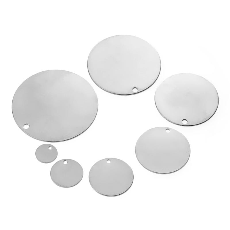 Stainless Steel Charm Round Stamping Blank Tags Metal Jewelry Making Supply Accessori6/8/10/12/14/15/18/20/25/30/40mm Wholesale
Stainless Steel Charm Round Stamping Blank Tags Metal Jewelry Making Supply Accessori6/8/10/12/14/15/18/20/25/30/40mm Wholesale