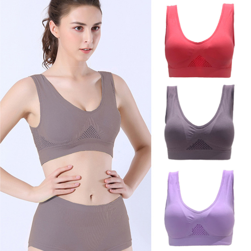 Plus Size Breathable Sports Bras Women Hollow Out Padded Sports Bra Top S-2XL XXXL Gym Running Fitness Yoga Tops, Red
Plus Size Breathable Sports Bras Women Hollow Out Padded Sports Bra Top S-2XL XXXL Gym Running Fitness Yoga Tops, Red