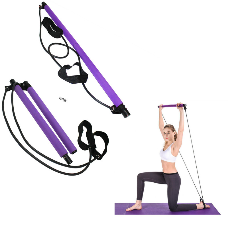 Exercise Resistance Band Yoga Pilates Bar Kit Portable Pilates Stick Muscle Toning Bar for Home Gym new
Exercise Resistance Band Yoga Pilates Bar Kit Portable Pilates Stick Muscle Toning Bar for Home Gym new