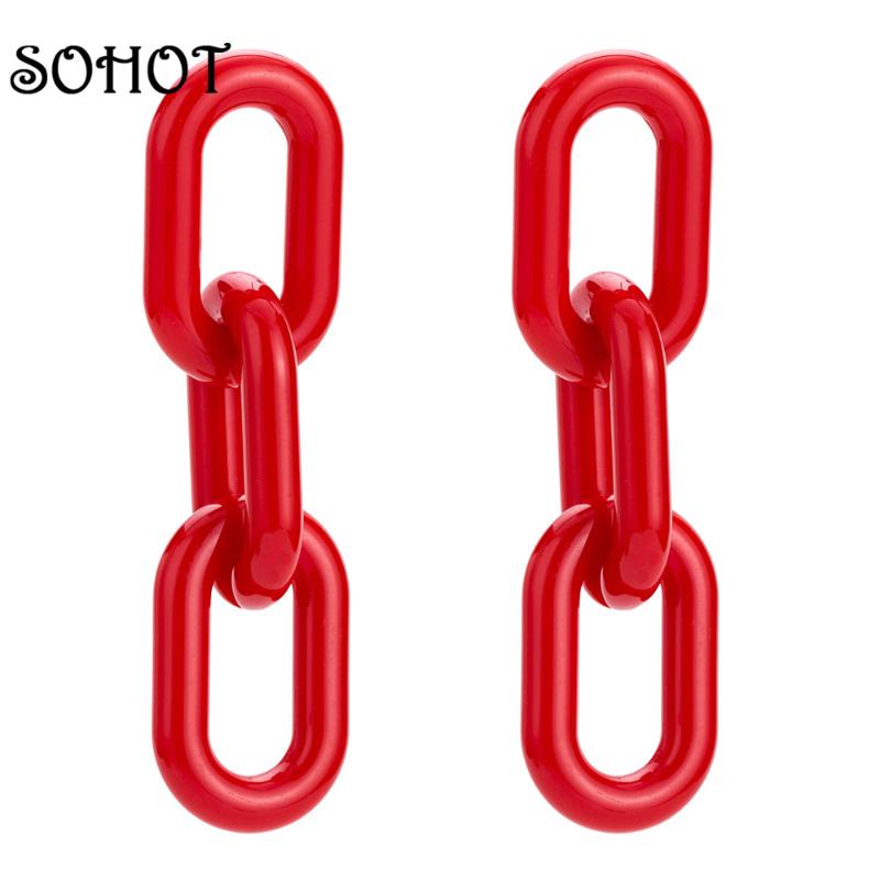 SOHOT New Punk Style Big Circle Chain Lock Drop Earrings Torques Hot Wholesale Beach Women Holiday Major Jewelry Accessories
SOHOT New Punk Style Big Circle Chain Lock Drop Earrings Torques Hot Wholesale Beach Women Holiday Major Jewelry Accessories