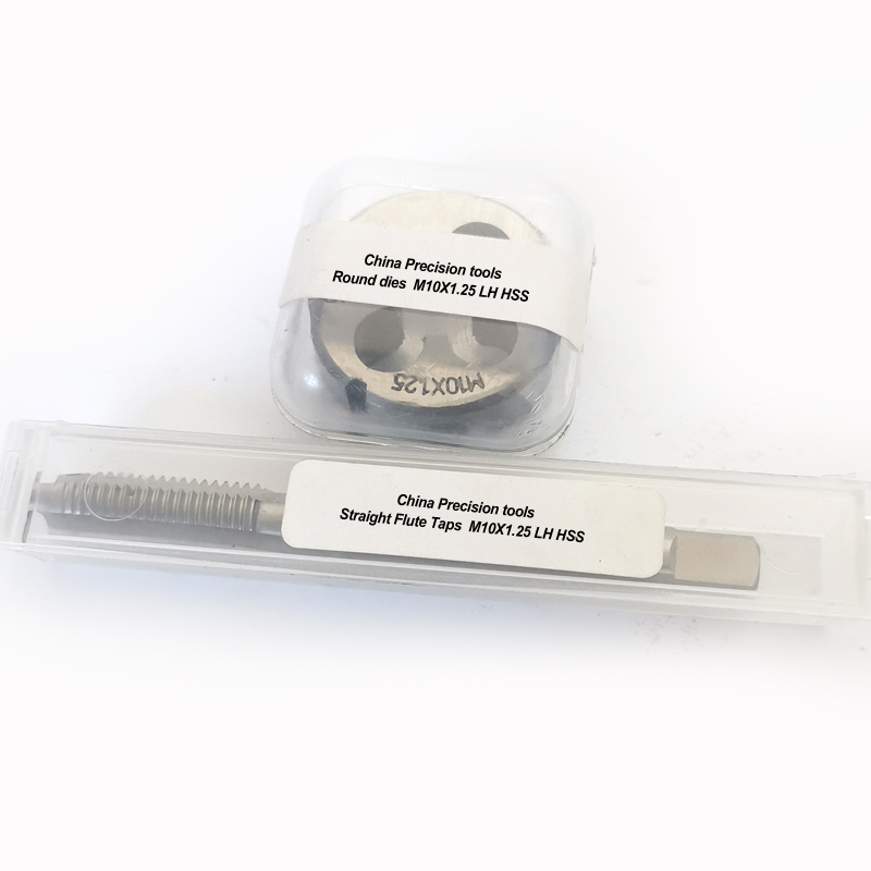 2pcs Metric Left Hand Tap die set M10 M10X1.5 M10X0.75 M10X1 LH Thread Straight Flute Plug taps Round Dies sets M10X1.25 M10X1
2pcs Metric Left Hand Tap die set M10 M10X1.5 M10X0.75 M10X1 LH Thread Straight Flute Plug taps Round Dies sets M10X1.25 M10X1