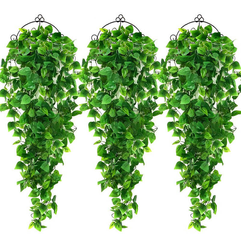 6PCS Artificial Hanging Plants Fake Ivy Leaves for Wall Home Porch Garden Fence Decoration, Green
6PCS Artificial Hanging Plants Fake Ivy Leaves for Wall Home Porch Garden Fence Decoration, Green