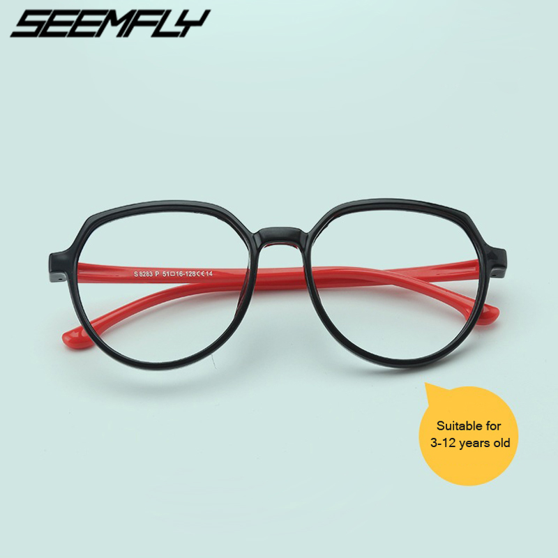 Seemfly Anti Blue Light Kids Glasses Boys Girls Optical Frame Computer Gaming Goggle Children Silicone Soft Eyeglasses Eyewear 
Seemfly Anti Blue Light Kids Glasses Boys Girls Optical Frame Computer Gaming Goggle Children Silicone Soft Eyeglasses Eyewear