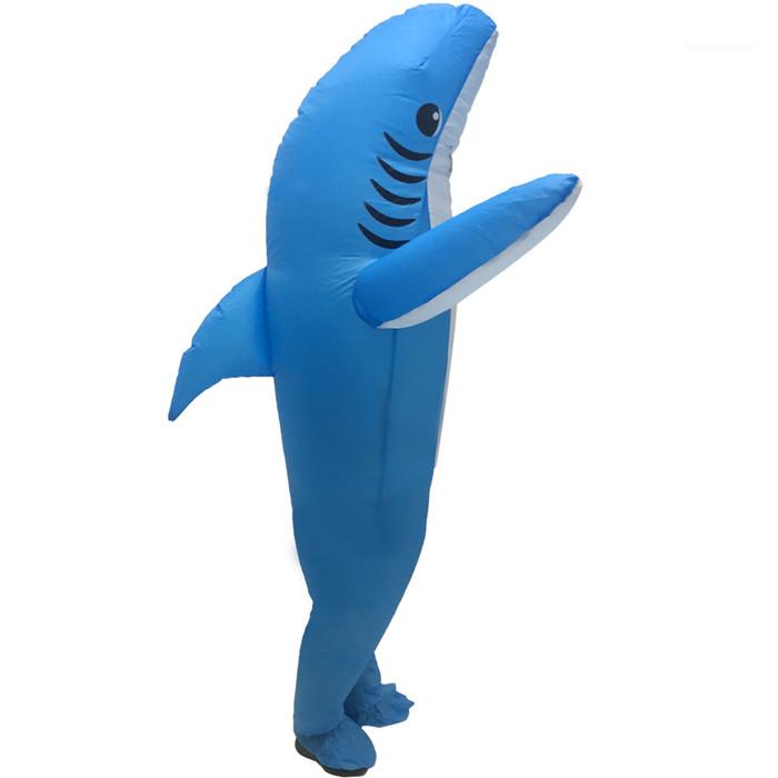 Shark Inflatable Costume Cute Funny Inflatable Clothing For Men Women Halloween Adult Animal Costumes Funny Blue, Black;white
Shark Inflatable Costume Cute Funny Inflatable Clothing For Men Women Halloween Adult Animal Costumes Funny Blue, Black;white