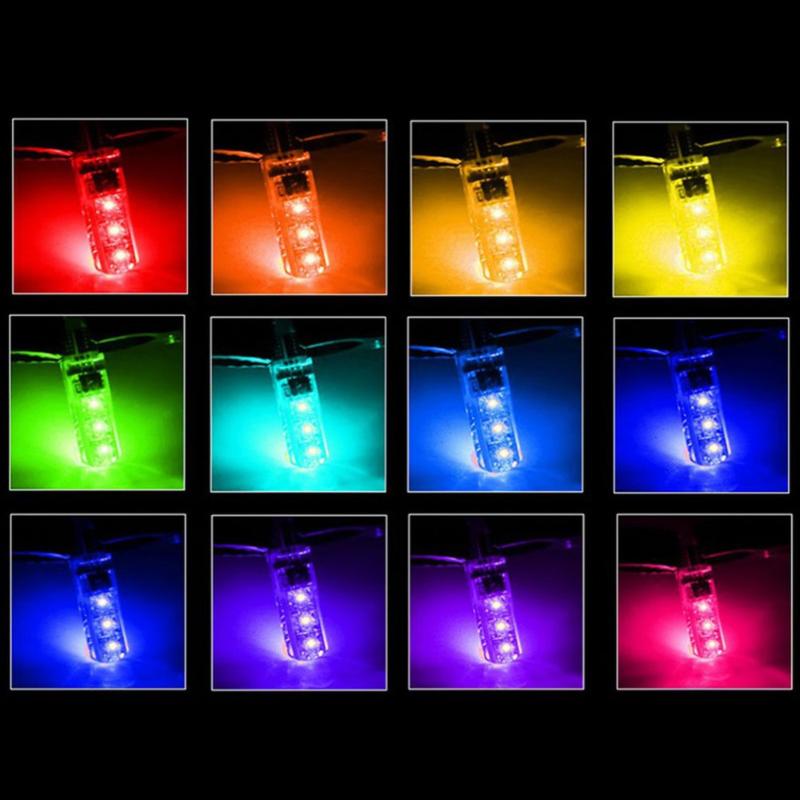 2PCS / T10 6SMD Colorful RGB LED Car Interior Reading Light Bulb Decoration Lamp With Remote Control Car Styling Top
2PCS / T10 6SMD Colorful RGB LED Car Interior Reading Light Bulb Decoration Lamp With Remote Control Car Styling Top