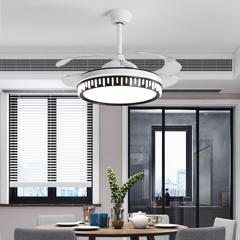 Modern minimalist restaurant invisible fan lamp living room home frequency conversion mute restaurant fan chandelier
Modern minimalist restaurant invisible fan lamp living room home frequency conversion mute restaurant fan chandelier