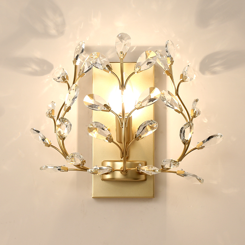 American crystal living room lamp bedside mirror headlight corridor aisle wall lamp bedroom light luxury creative lamps LB71017
American crystal living room lamp bedside mirror headlight corridor aisle wall lamp bedroom light luxury creative lamps LB71017