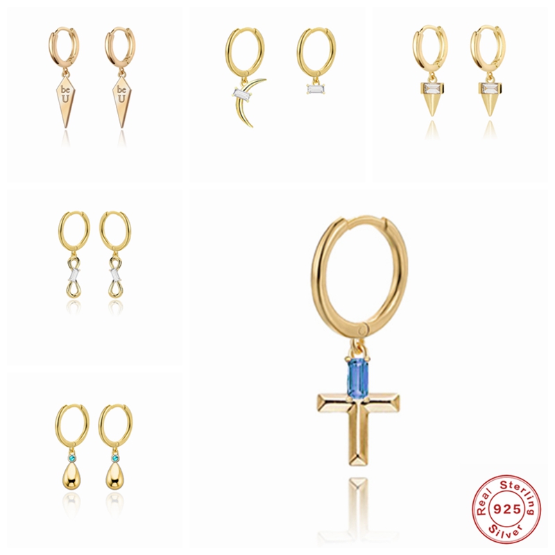 Hoop & Huggie 925 Sterling Silver Simple Lovely Girl's Huggies Small Hoops Earring For Woman Valentine's Anniversary Charming Gift
Hoop & Huggie 925 Sterling Silver Simple Lovely Girl's Huggies Small Hoops Earring For Woman Valentine's Anniversary Charming Gift