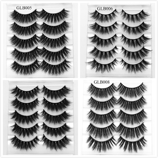 5 Pairs 5D Soft Faux Mink Hair False Eyelashes Natural Messy Eyelash Crisscross Wispy Fluffy Lashes Extension Eye Makeup Tools
5 Pairs 5D Soft Faux Mink Hair False Eyelashes Natural Messy Eyelash Crisscross Wispy Fluffy Lashes Extension Eye Makeup Tools
