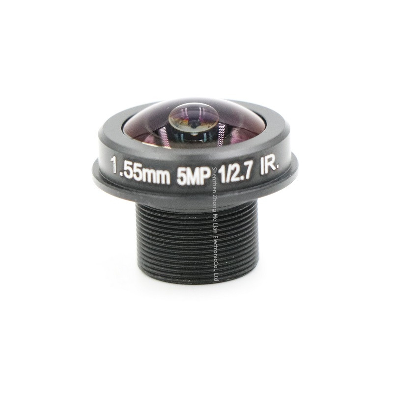 1.55mm Lens 5.0 MegaPixel Wide-angle 180 Degree MTV M12 x 0.5 Mount Infrared Night Vision Fisheye Lens For CCTV Security Camera
1.55mm Lens 5.0 MegaPixel Wide-angle 180 Degree MTV M12 x 0.5 Mount Infrared Night Vision Fisheye Lens For CCTV Security Camera