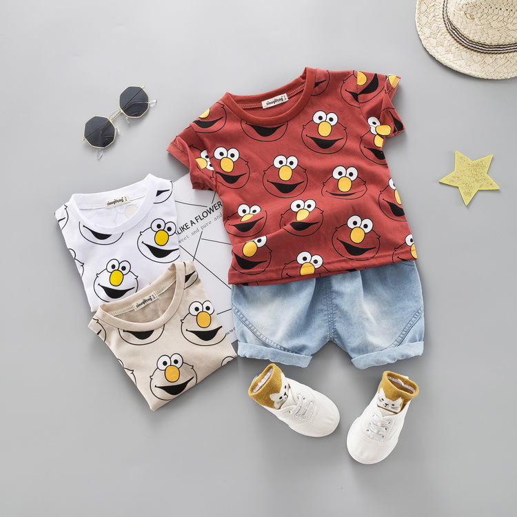 Fashion Baby Boys Clothing Sets Summer T-Shirt dinosaur Cartoon Children Boys Clothes Suit for Kids Outfit Denim Outfit Infant, Red
Fashion Baby Boys Clothing Sets Summer T-Shirt dinosaur Cartoon Children Boys Clothes Suit for Kids Outfit Denim Outfit Infant, Red
