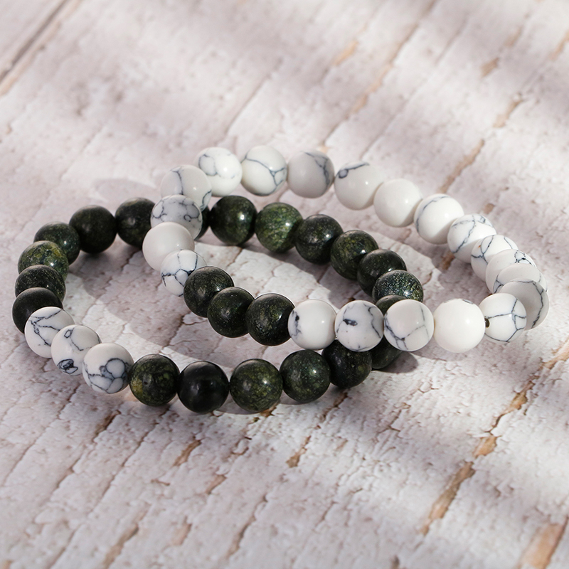 8mm white/ black High Quantity Natural pelelith Stone Bracelet For Girls Women Mens bangle Yoga jewelry
8mm white/ black High Quantity Natural pelelith Stone Bracelet For Girls Women Mens bangle Yoga jewelry