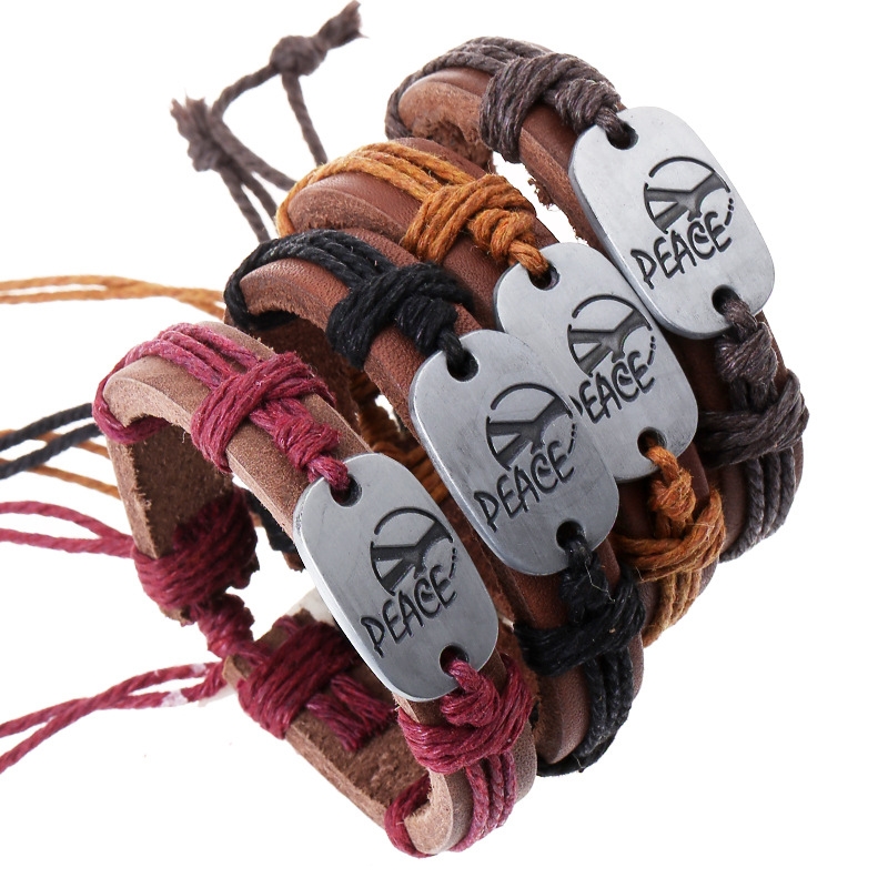 2020 New Punk Simple Handmade Braided Leather Bracelet Charm Bracelets for Man Women Unisex Fashion Jewelry Accessories
2020 New Punk Simple Handmade Braided Leather Bracelet Charm Bracelets for Man Women Unisex Fashion Jewelry Accessories