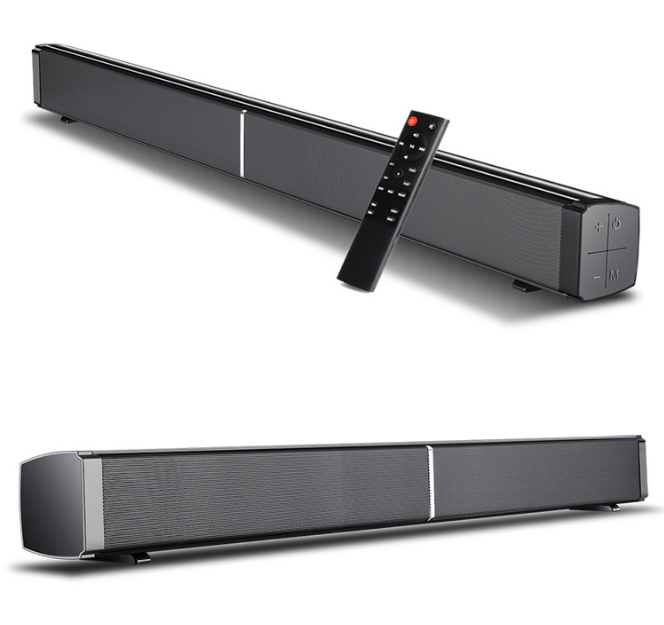 Wireless Bluetooth 5.0 Soundbar Stereo Speaker 40W Soundbar with Subwoofer TV Home Theater Boombox Subwoofers Remote Control
Wireless Bluetooth 5.0 Soundbar Stereo Speaker 40W Soundbar with Subwoofer TV Home Theater Boombox Subwoofers Remote Control