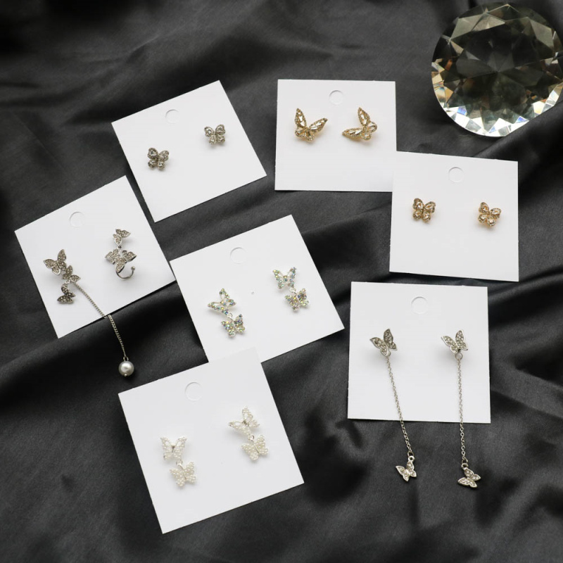 Fashion Butterfly Crystal Drop Earrings for Women Cute Zircon Wild Fairy Butterfly Female Pendant Earrings Jewelry
Fashion Butterfly Crystal Drop Earrings for Women Cute Zircon Wild Fairy Butterfly Female Pendant Earrings Jewelry
