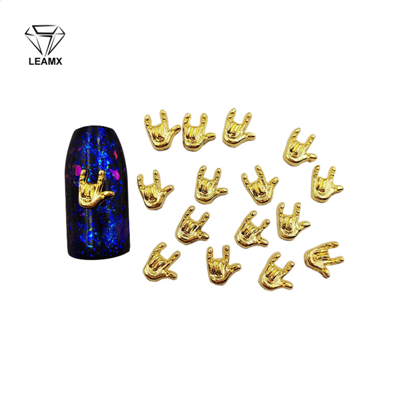 50 PCS/bag Nail Decoration Sticker 3D I Love You Gesture Shiny Manicure Charm Alloy Nails Charms Diamonds For Manicure Decor
50 PCS/bag Nail Decoration Sticker 3D I Love You Gesture Shiny Manicure Charm Alloy Nails Charms Diamonds For Manicure Decor