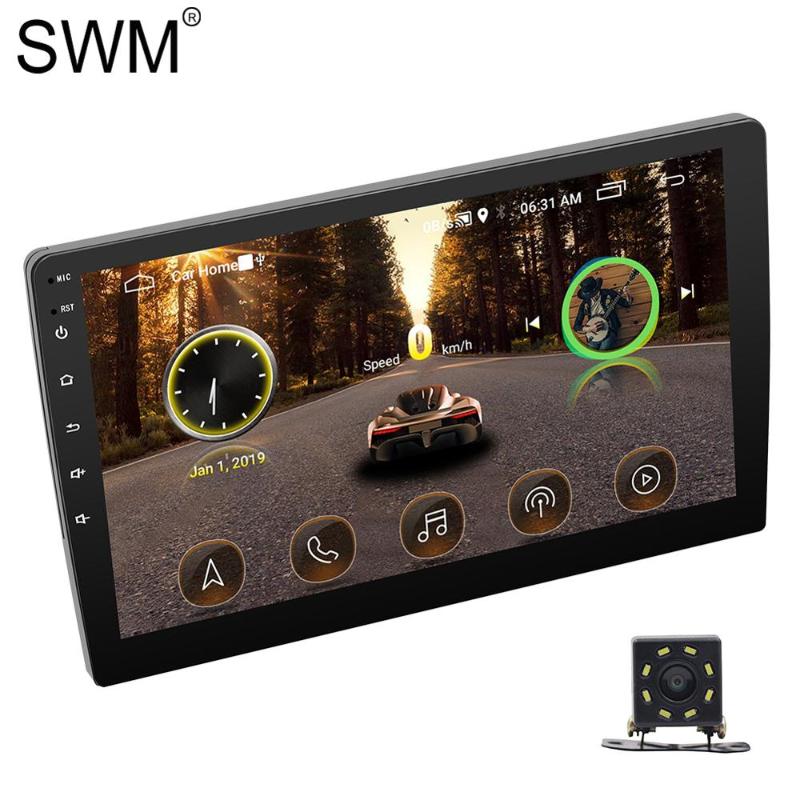 Car Radio Autoradio 10" Android 8.1 Wifi Car Stereo Radio Coche GPS Carro Bluetooth Mirrorlink Samochodowe Reversing Cam
Car Radio Autoradio 10" Android 8.1 Wifi Car Stereo Radio Coche GPS Carro Bluetooth Mirrorlink Samochodowe Reversing Cam