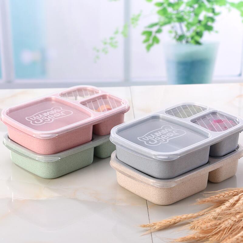 Lunch Box 3 Grid Wheat Straw Bento Bagsradable Transparent Lid Food Container For Work Travel Portable Student Lunch Boxes Containers LX3269
Lunch Box 3 Grid Wheat Straw Bento Bagsradable Transparent Lid Food Container For Work Travel Portable Student Lunch Boxes Containers LX3269
