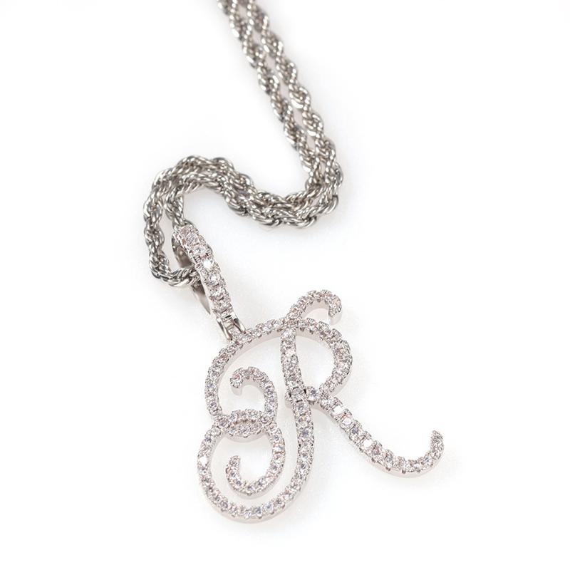 Hip Hop Gold Silver Color Flower Alphabet Pendant Necklace Copper Zircon Hiphop Men Necklace Pendants Tennis Chain Accessories
Hip Hop Gold Silver Color Flower Alphabet Pendant Necklace Copper Zircon Hiphop Men Necklace Pendants Tennis Chain Accessories