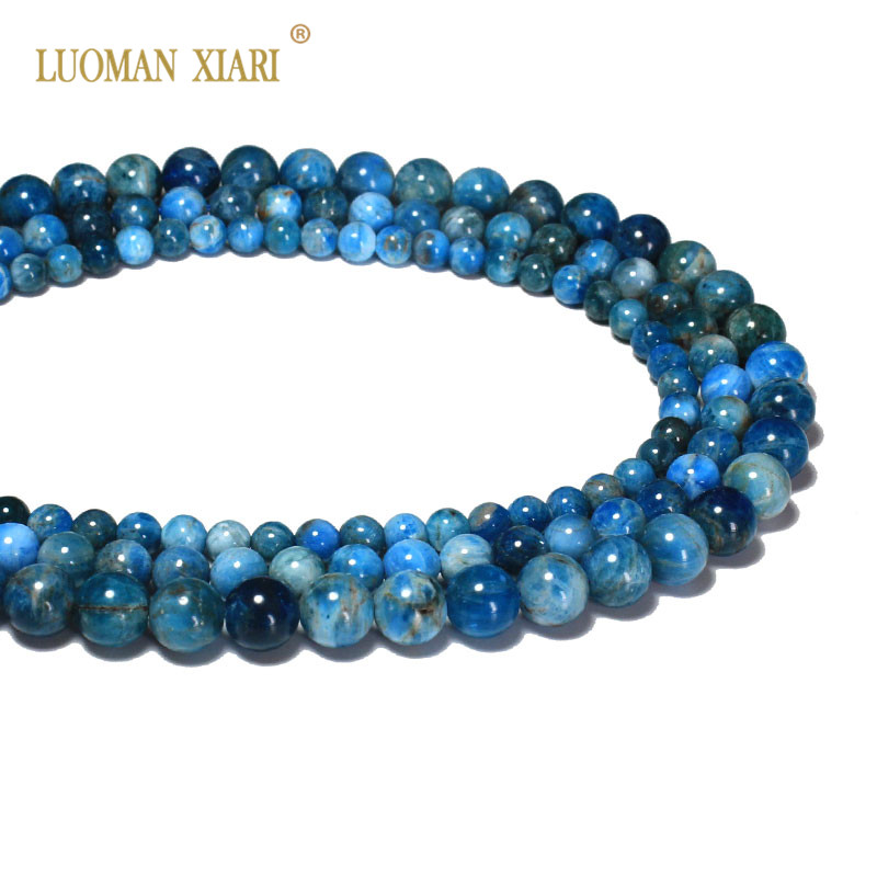 100% Natural Top grade Apatite Semi-precious Stone beads For Jewelry Making DIY Bracelet Necklace 6/8/10/mm Strand 15.5 
100% Natural Top grade Apatite Semi-precious Stone beads For Jewelry Making DIY Bracelet Necklace 6/8/10/mm Strand 15.5