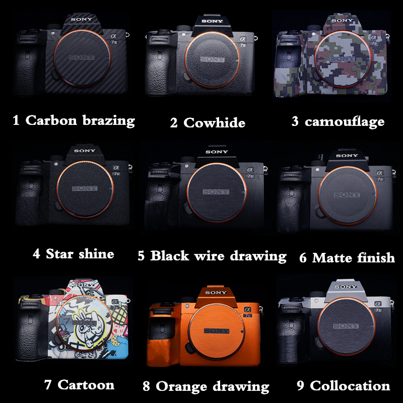 Camera Anti-oxidation Sticker FOR A7R4 A7M3 A7R3 A7R2 A7M2 A9 A6300 A6500 Camera protective skin patch
Camera Anti-oxidation Sticker FOR A7R4 A7M3 A7R3 A7R2 A7M2 A9 A6300 A6500 Camera protective skin patch
