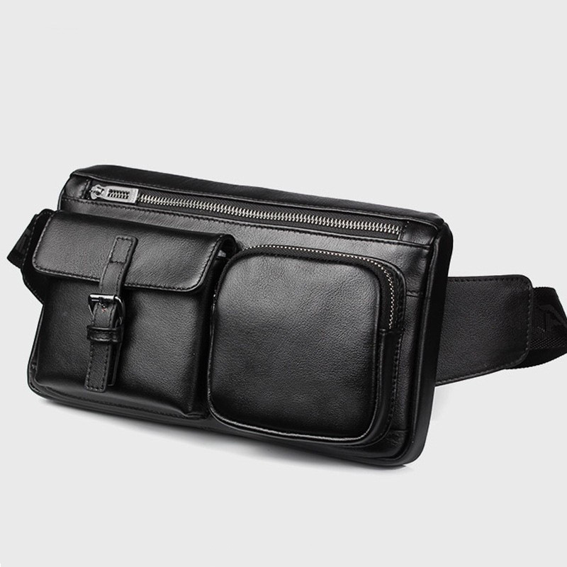 New Style Men Wallet Fashion Casual Shoulder Multi-functional Change Mobile Phone Bag Chest Pack, Brown