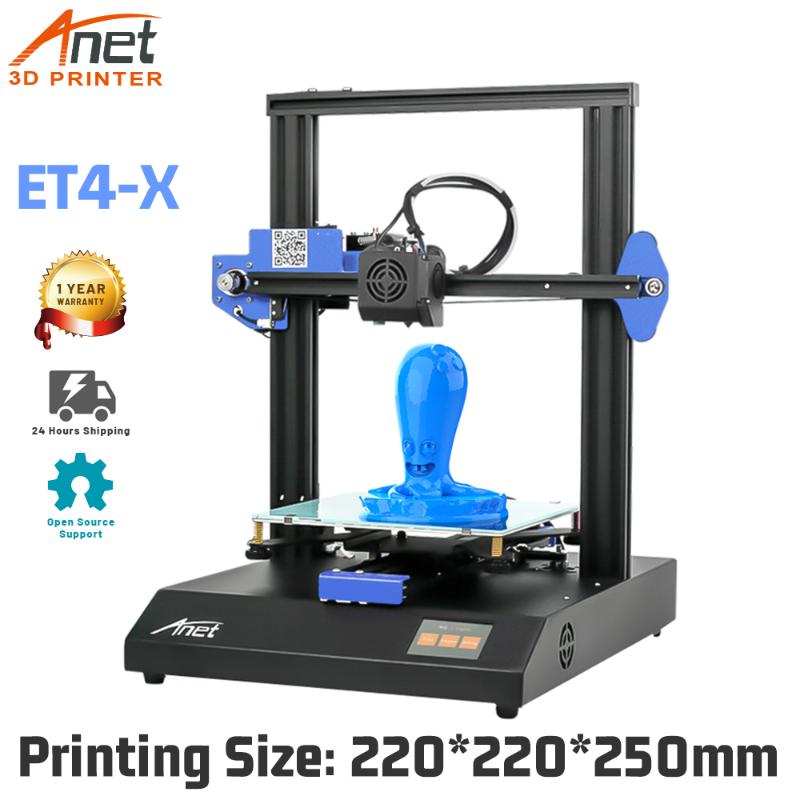 Anet ET4X 3D Printer High Precision Diy Kit Aluminum Alloy Frame with 2.8inch Touch Screen FDM 3D Printer with 10m PLA Filament
Anet ET4X 3D Printer High Precision Diy Kit Aluminum Alloy Frame with 2.8inch Touch Screen FDM 3D Printer with 10m PLA Filament