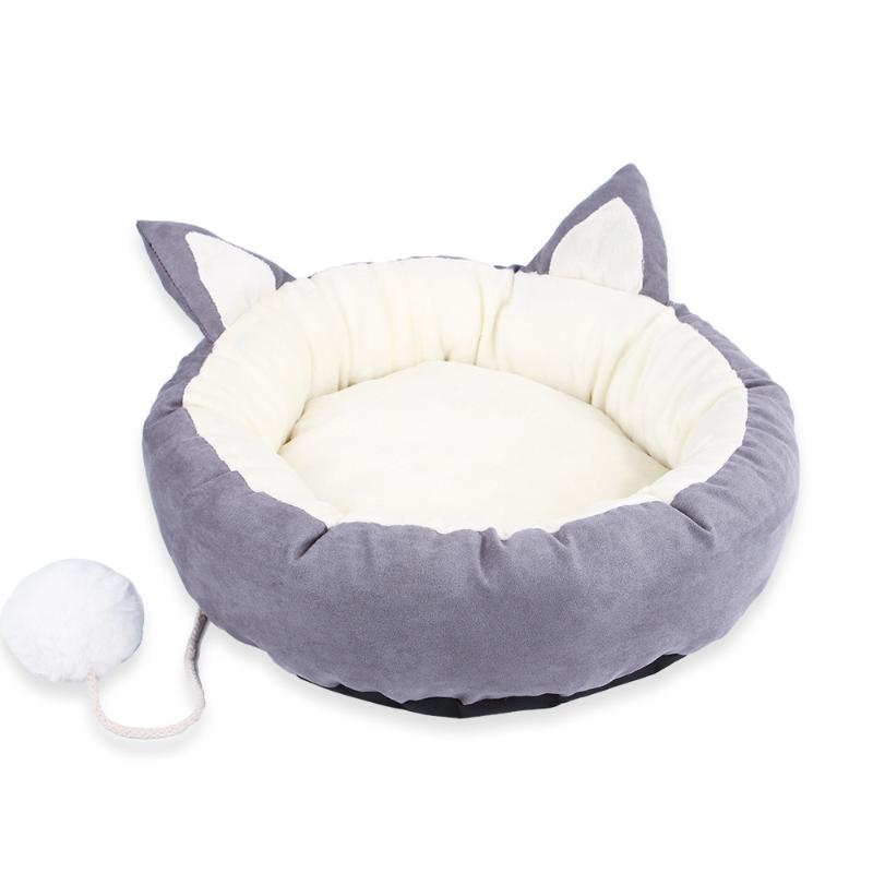 Pet Cat Bed Nest Super Soft Pet Bed Kennel Dog Round Cat Winter Warm Sleeping Bag Plush Puppy Cushion Mats Dogs perros acesorios