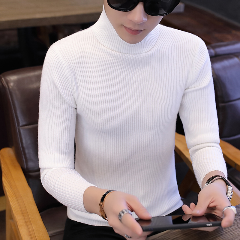 Autumn and winter turtleneck sweater men's sweater Korean version of the slim bottoming pure color trend men's clothes, Beige
Autumn and winter turtleneck sweater men's sweater Korean version of the slim bottoming pure color trend men's clothes, Beige