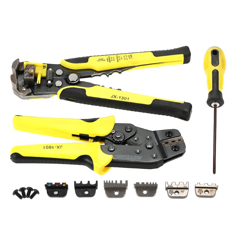 4 In 1 multitools ferramentas Crimping tool Pliers Engineering Ratcheting Terminal Crimpers + Cord End Terminals + Wire Stripper
4 In 1 multitools ferramentas Crimping tool Pliers Engineering Ratcheting Terminal Crimpers + Cord End Terminals + Wire Stripper