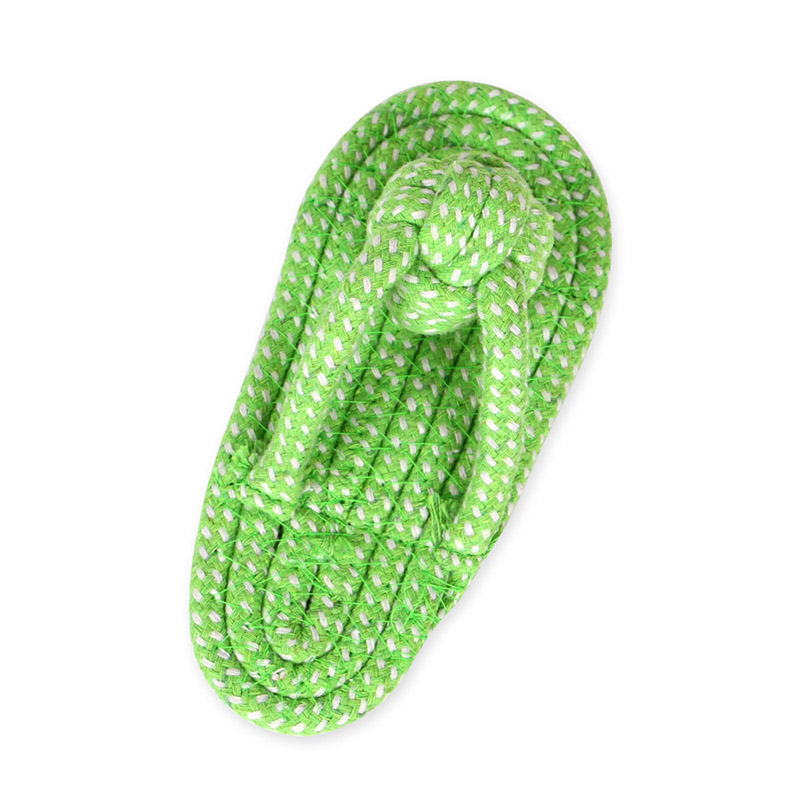 Wholesale Pets dog Cotton Chews Knot Toys colorful Durable Braided Bone Rope Funny cat