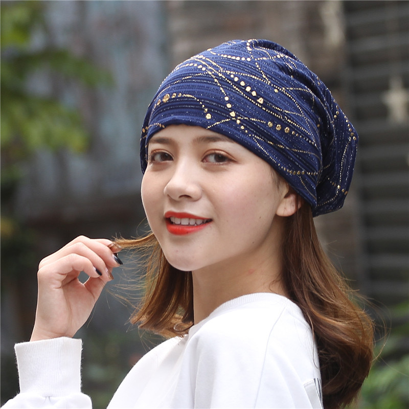 Women Autumn&winter Cotton Golden Drop Glue Caps Casual Hot Style Thin Lace Breathable Hat, Black
Women Autumn&winter Cotton Golden Drop Glue Caps Casual Hot Style Thin Lace Breathable Hat, Black