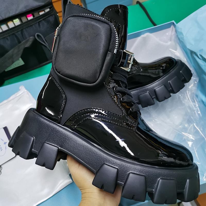 New Rois Boots Nylon Derby Ankle Martin boots Women Battle Leather Shoes Combat Boots Black Rubber Sole Platform Shoes Nylon Pouch, Color 2
New Rois Boots Nylon Derby Ankle Martin boots Women Battle Leather Shoes Combat Boots Black Rubber Sole Platform Shoes Nylon Pouch, Color 2