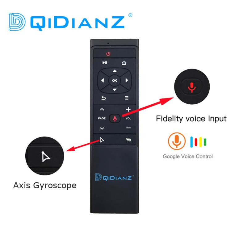 MT12 2.4G Air Mouse Remote control Google Voice Search Gyro Wireless IR For Android Linux TV For Smart TV Box X96 H96 Max
MT12 2.4G Air Mouse Remote control Google Voice Search Gyro Wireless IR For Android Linux TV For Smart TV Box X96 H96 Max