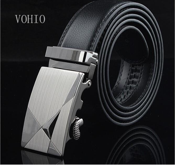 VOHIO Free shipping Men's belt high-grade automatic buckle belts leisure business leather belt manufacturer provides straightly, Black
VOHIO Free shipping Men's belt high-grade automatic buckle belts leisure business leather belt manufacturer provides straightly, Black