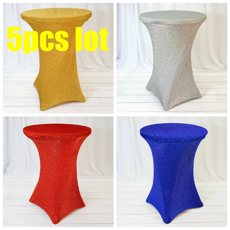 5pcs Lot Shiny Sequin Spandex Table Cloth Cocktail Table Cover For Wedding Event Party Decoration, Red
5pcs Lot Shiny Sequin Spandex Table Cloth Cocktail Table Cover For Wedding Event Party Decoration, Red
