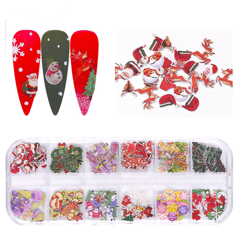 Christmas Nail Art Decals Manicure Nail Decorations Ultra Thin Acrylic Kits For Creative Juice Festival Snowflake Tree
Christmas Nail Art Decals Manicure Nail Decorations Ultra Thin Acrylic Kits For Creative Juice Festival Snowflake Tree