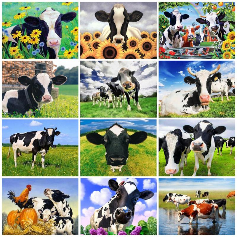 EverShine Diamond Painting Full Square Animals Cross Stitch Diamond Embroidery Cow Sale Rhinestones Art Handicraft Home Decor
EverShine Diamond Painting Full Square Animals Cross Stitch Diamond Embroidery Cow Sale Rhinestones Art Handicraft Home Decor