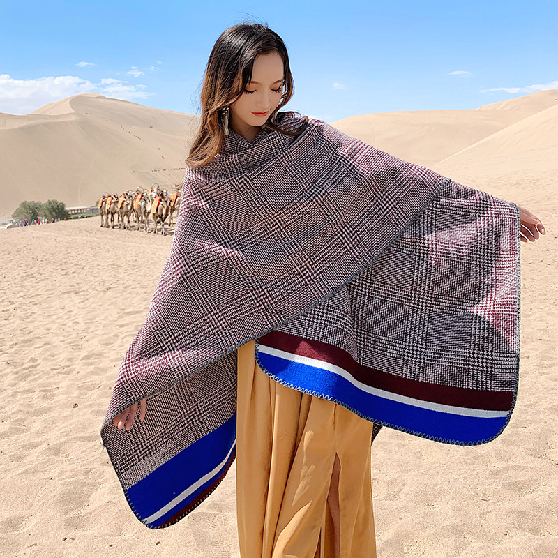 Desert Travel Split Thick Warm Cashmere Summer Air-conditioned Room Cloak Blanket Autumn Winter Big Shawl Women Scarf
Desert Travel Split Thick Warm Cashmere Summer Air-conditioned Room Cloak Blanket Autumn Winter Big Shawl Women Scarf