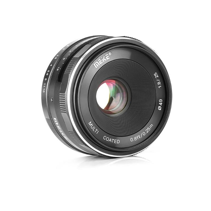 Meike 25mm F1.8 Wide Angle Manual Focus Lens APS-C for EF-M N1Mount E Mount FX Mount M43 Mirrorless Camera Lennigns
Meike 25mm F1.8 Wide Angle Manual Focus Lens APS-C for EF-M N1Mount E Mount FX Mount M43 Mirrorless Camera Lennigns