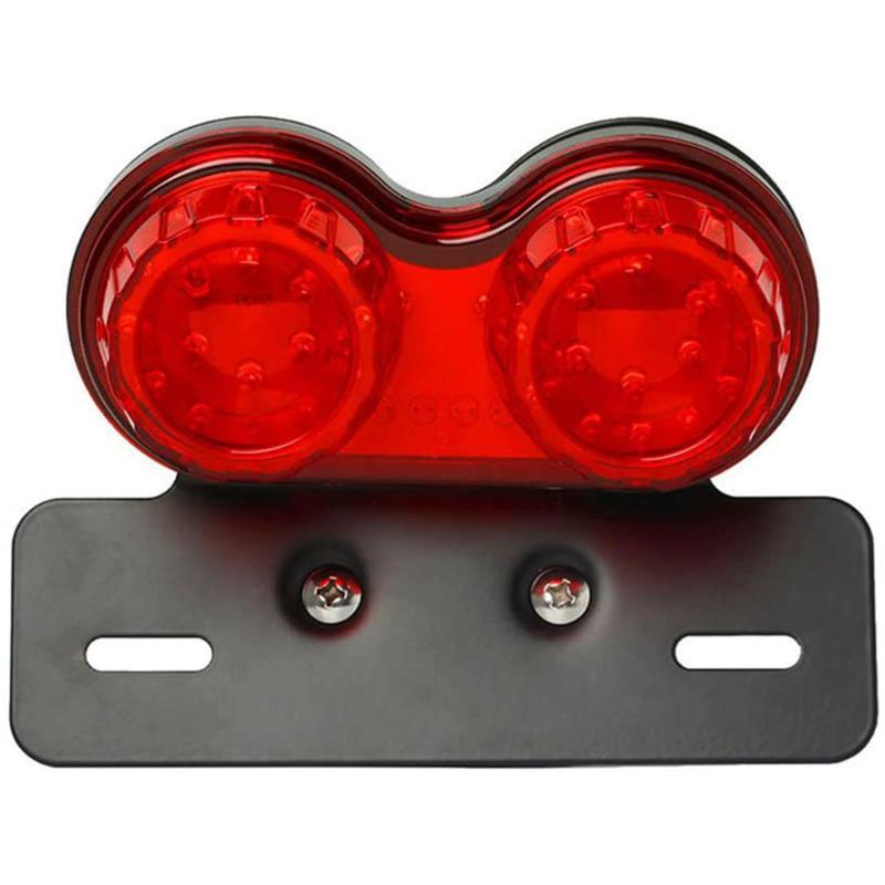 40LED 40W Motorcycle Tail Light with License Plate Bracket Integrated Brake Turn Signal Light for Motorcycle Street Bike Cruiser, As pic
40LED 40W Motorcycle Tail Light with License Plate Bracket Integrated Brake Turn Signal Light for Motorcycle Street Bike Cruiser, As pic