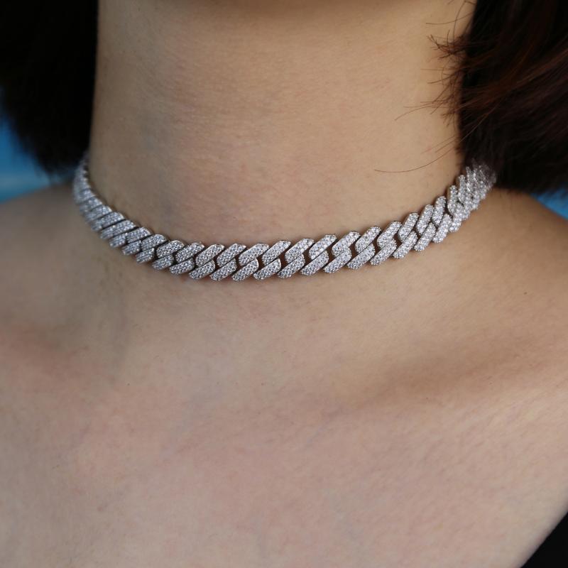 2020 Iced Out Shiny Hip Hop Choker Necklace Adjustable For Women Dainty Jewelry Gift Paved White Cz Cool Design
2020 Iced Out Shiny Hip Hop Choker Necklace Adjustable For Women Dainty Jewelry Gift Paved White Cz Cool Design