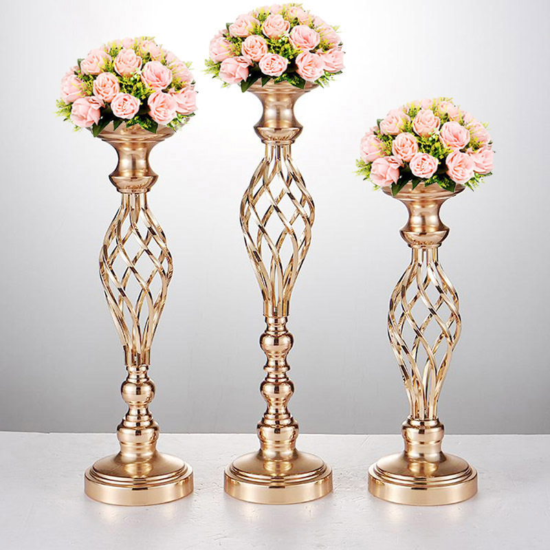 10PCS/LOT Flowers Vases Candle Holders Road Lead Table Centerpiece Metal Gold Stand Pillar Candlestick For Wedding Candelabra
10PCS/LOT Flowers Vases Candle Holders Road Lead Table Centerpiece Metal Gold Stand Pillar Candlestick For Wedding Candelabra