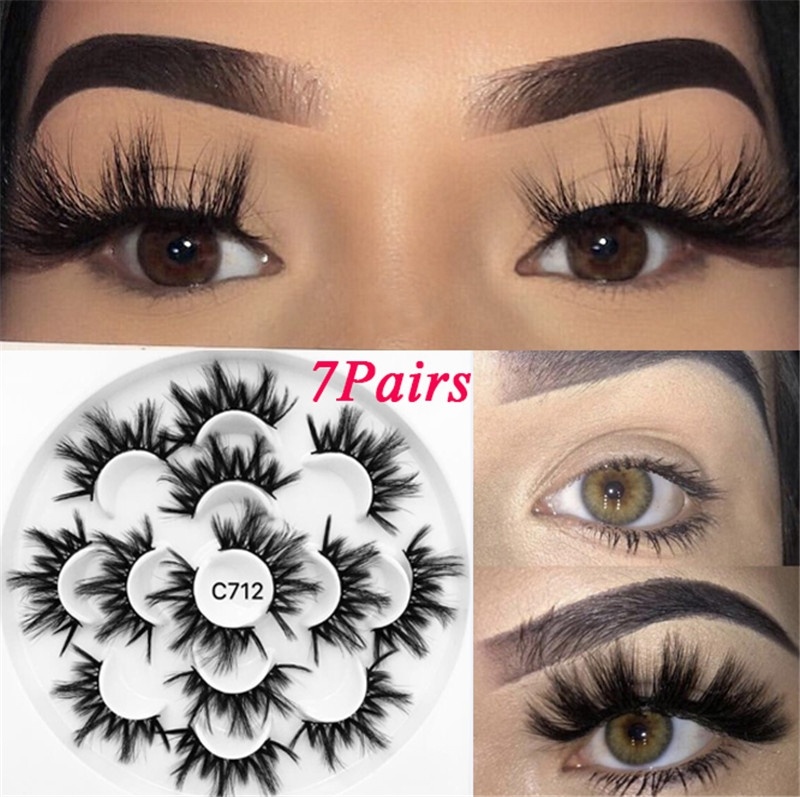 7 Pairs False Eyelashes Fake Lashes Long Makeup 3d Mink Lashes Eyelash Extension Mink Eyelashes Fluffy Handmade Eye Makeup Tools
7 Pairs False Eyelashes Fake Lashes Long Makeup 3d Mink Lashes Eyelash Extension Mink Eyelashes Fluffy Handmade Eye Makeup Tools