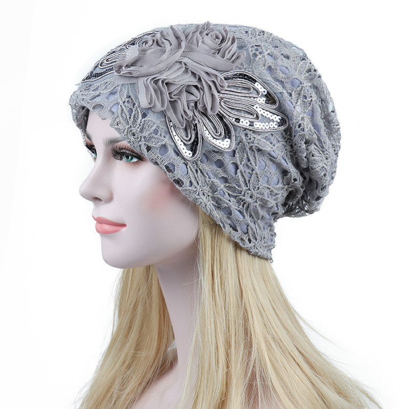 Fashion Lady's Lace Flower Bonnet Caps Hollowed-out Lace Bonnet Femme Comfortable Casual Hats Beautiful Gift, Black
Fashion Lady's Lace Flower Bonnet Caps Hollowed-out Lace Bonnet Femme Comfortable Casual Hats Beautiful Gift, Black