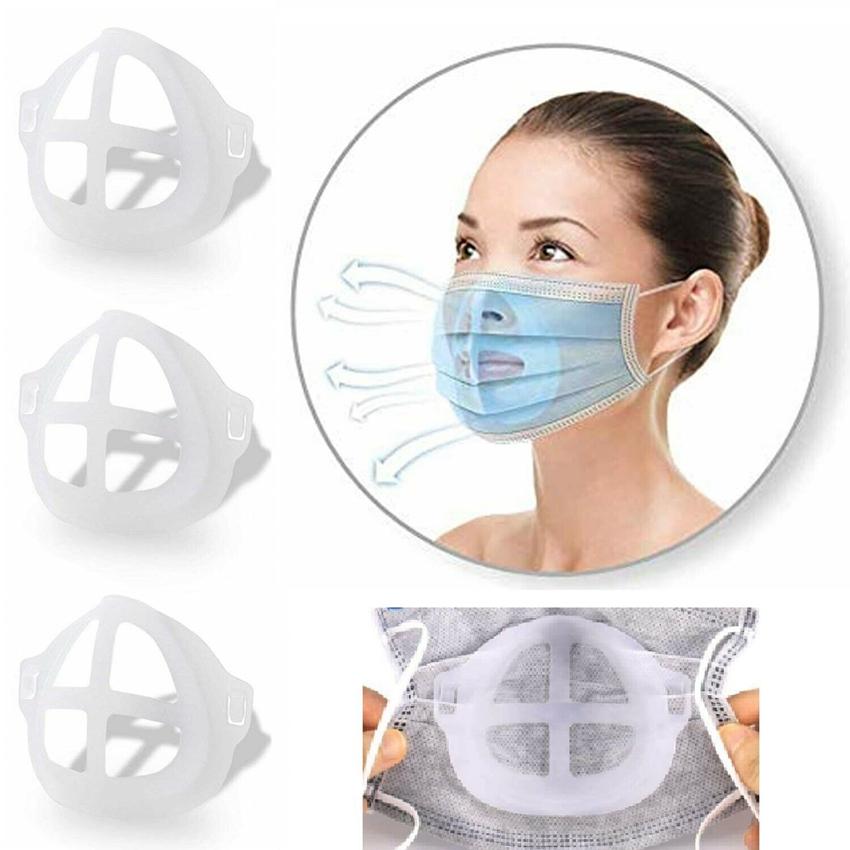 3D Mask Bracket Reusable Lipstick Protection Stand Inner Support Nose Increase Breathing Space Mouth Cover Holder
3D Mask Bracket Reusable Lipstick Protection Stand Inner Support Nose Increase Breathing Space Mouth Cover Holder