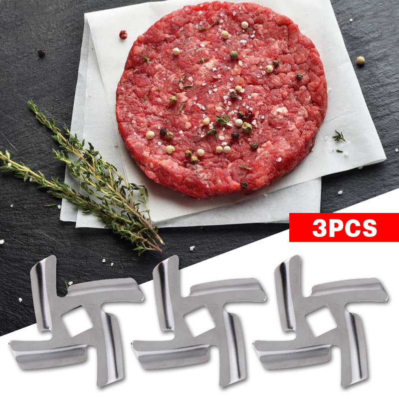 New 1Pc/3Pcs Inner Hole 8mm Meat Grinder Parts Blade Fit MGB Series Meat Grinder Parts Power Tool Food Processors Kitchen Dining
New 1Pc/3Pcs Inner Hole 8mm Meat Grinder Parts Blade Fit MGB Series Meat Grinder Parts Power Tool Food Processors Kitchen Dining